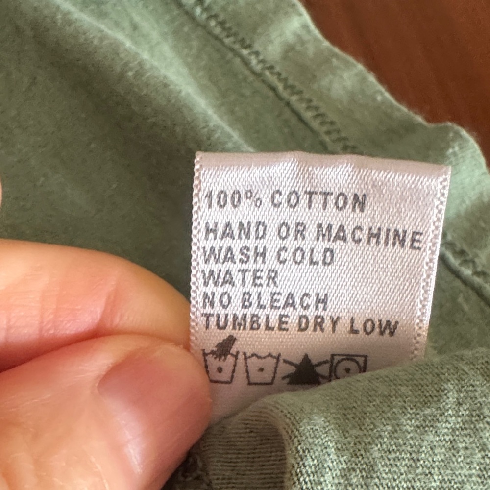 James Perse cotton women’s light green T-Shirt - Picture 4 of 7